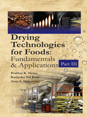 cover image of Drying Technologies for Foods, Part III